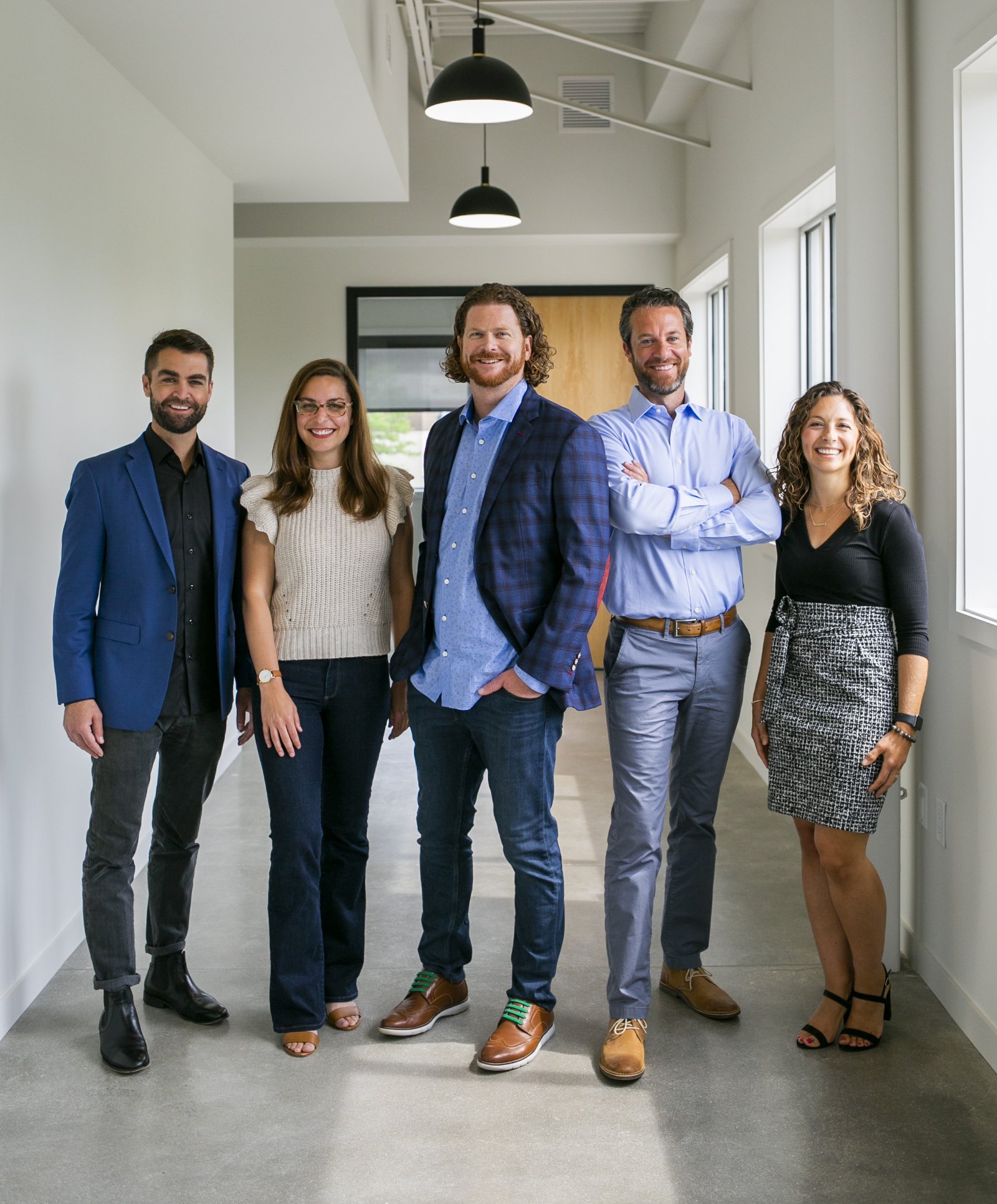 Evergreen Healthcare Partners team members in the Middleton office